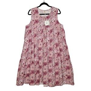 Kate Quinn Pink Floral Dress